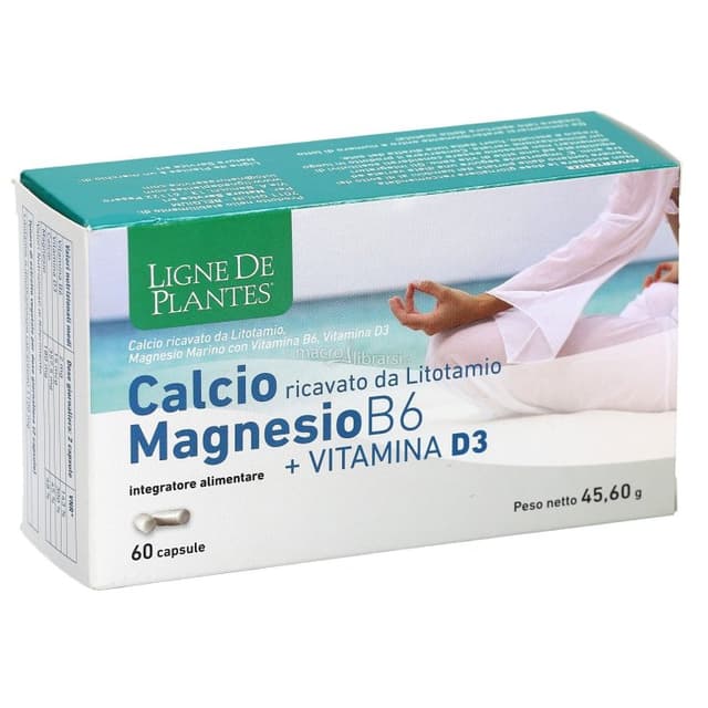 Calcium Magnesium B6 + Vitamin D3 – 60 capsule