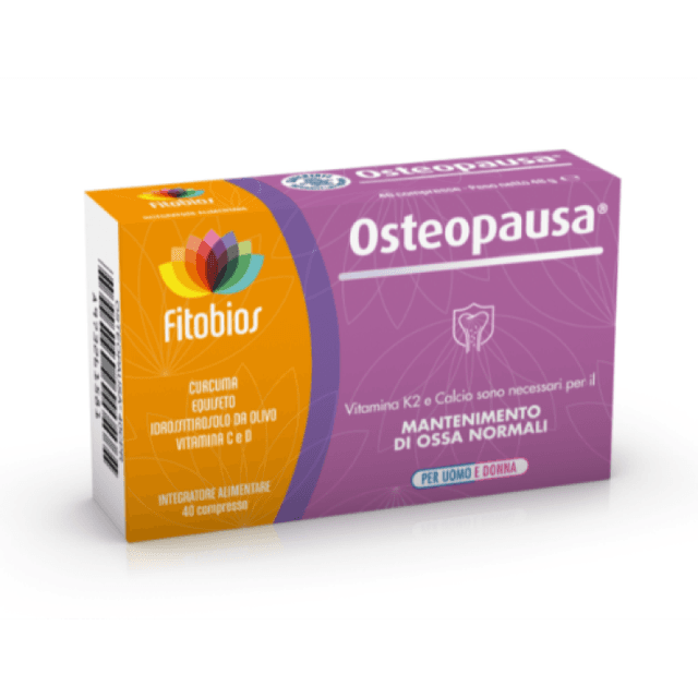 Osteopausa Calcio + Vitamina C – 40 compresse