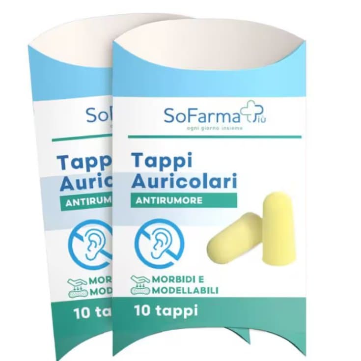 SF+ Tappi Auricolari – Confezione 10 paia
