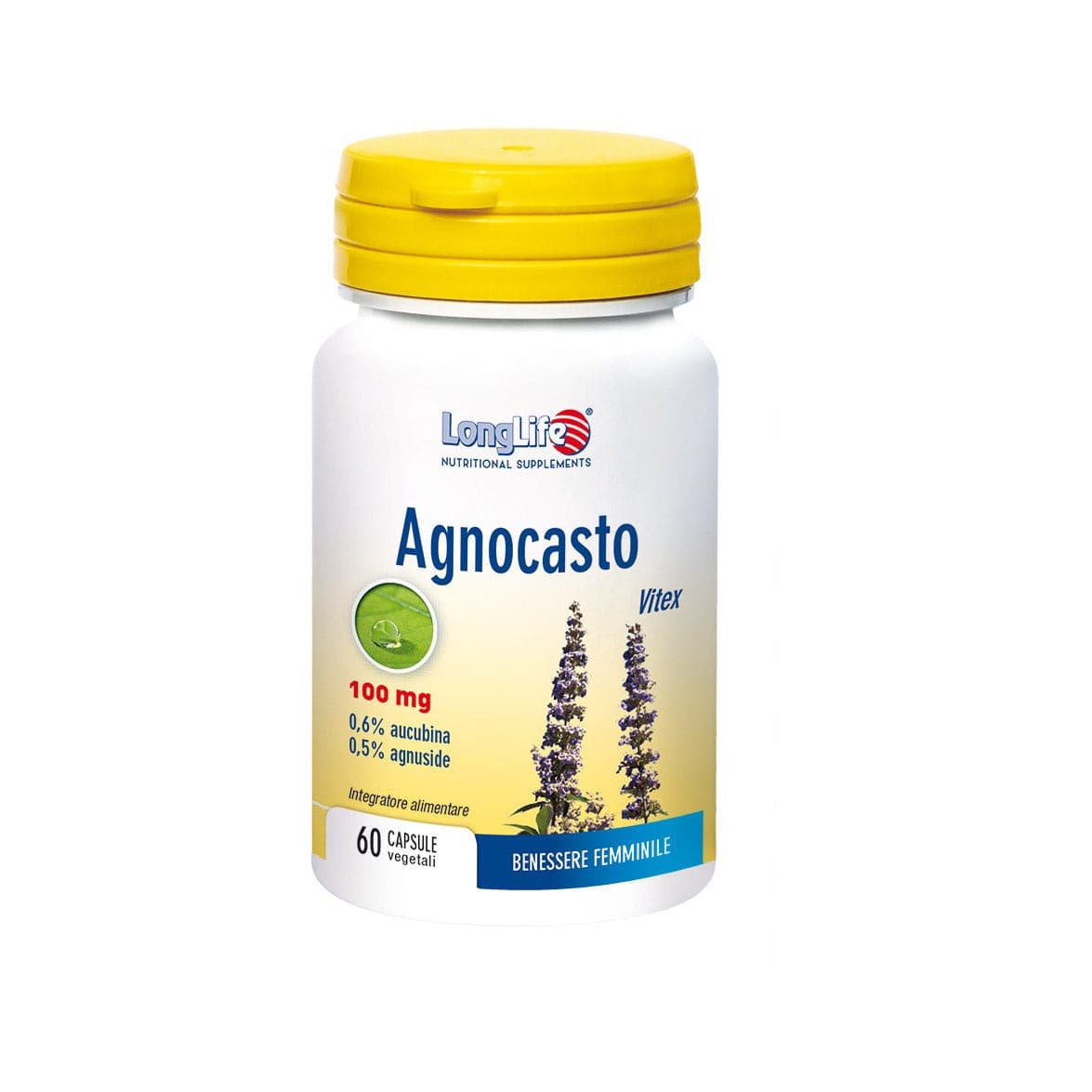 Longlife Agnocasto – 60 Kapseln