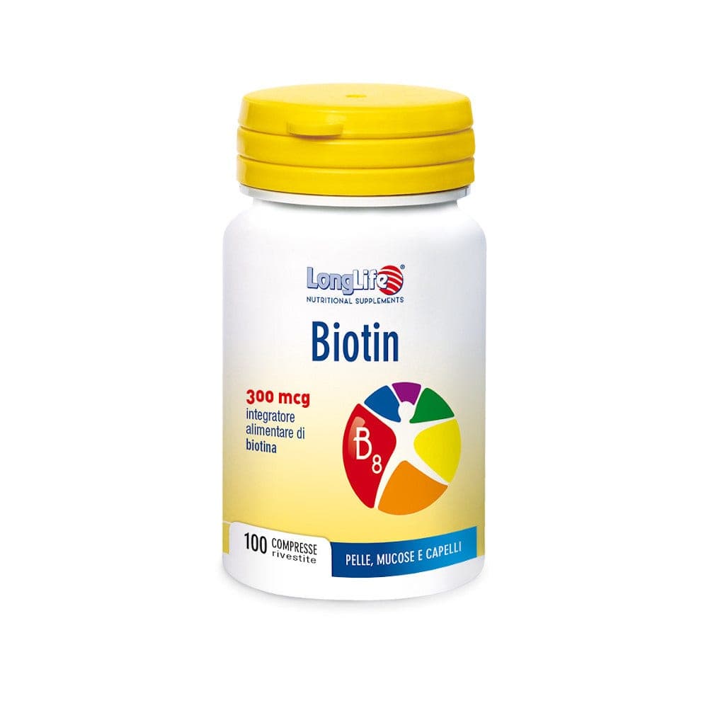 Longlife Biotin – 100 compresse