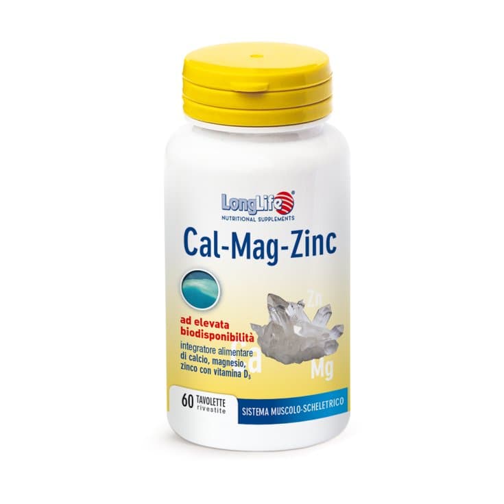 Longlife Cal/Mag/Zinc – 60 compresse