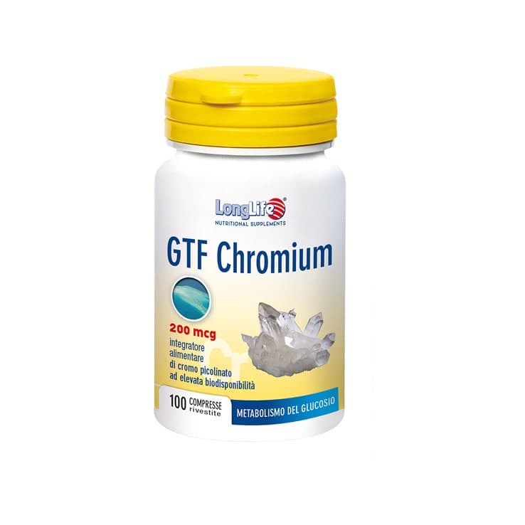 Longlife GTF Chromium – 100 compresse