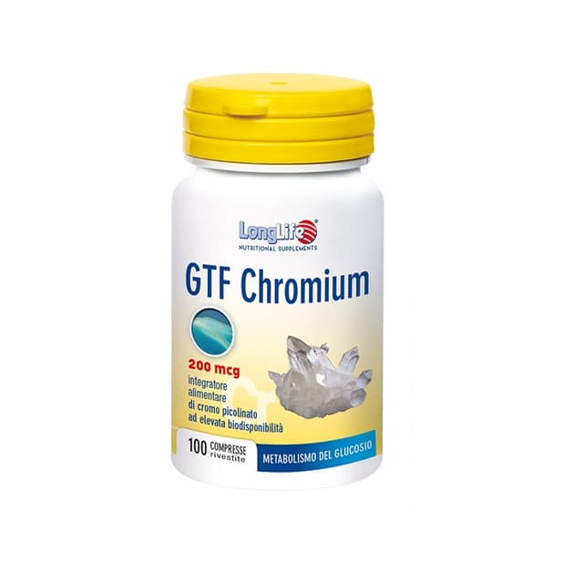 Longlife GTF Chromium – 100 compresse