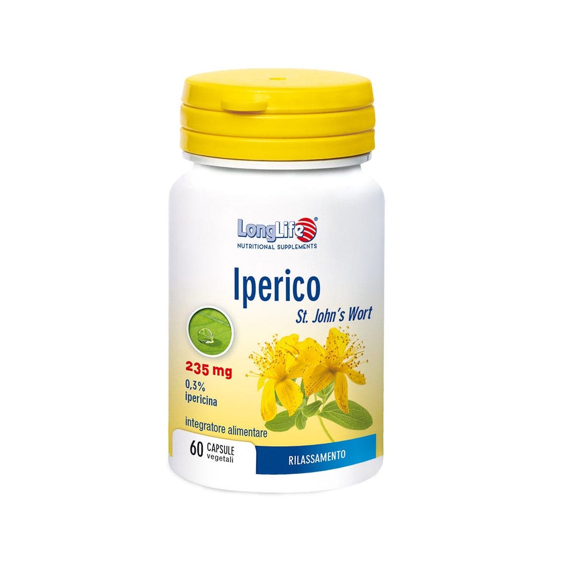 Longlife Johanniskraut – 60 capsule vegane