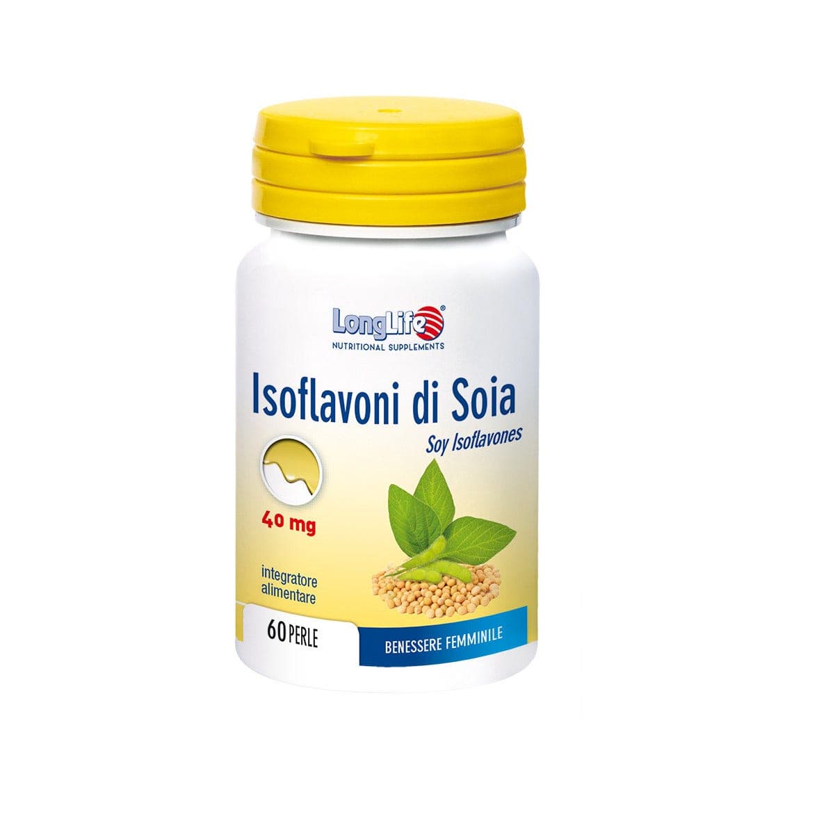 Longlife Soja-Isoflavone – 60 perle