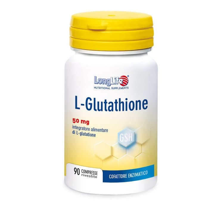 Longlife L-Glutathion – 90 compresse