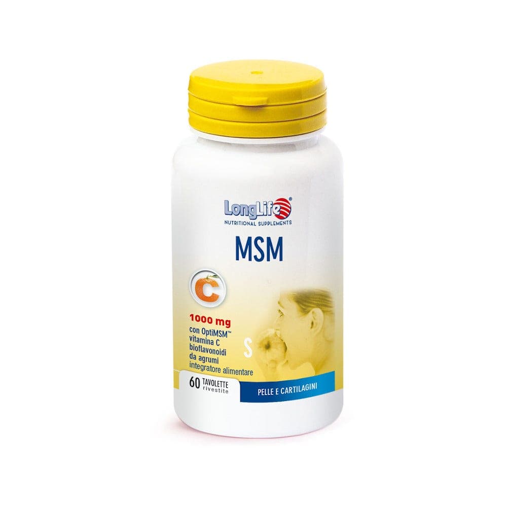 Longlife MSM 1000mg – 60 compresse