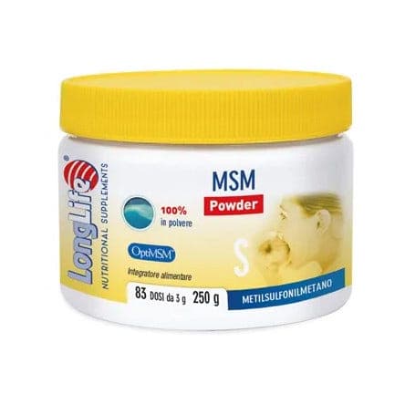 Longlife MSM Powder 250g – polvere