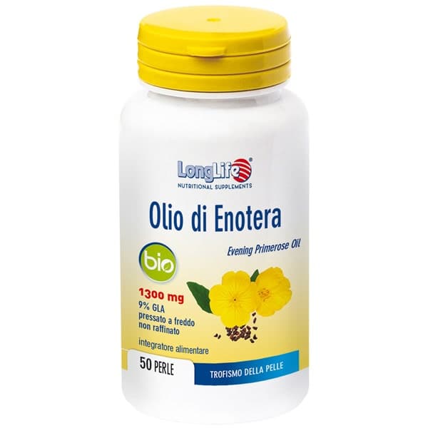 Longlife Olio di Enotera Bio – 50 capsule