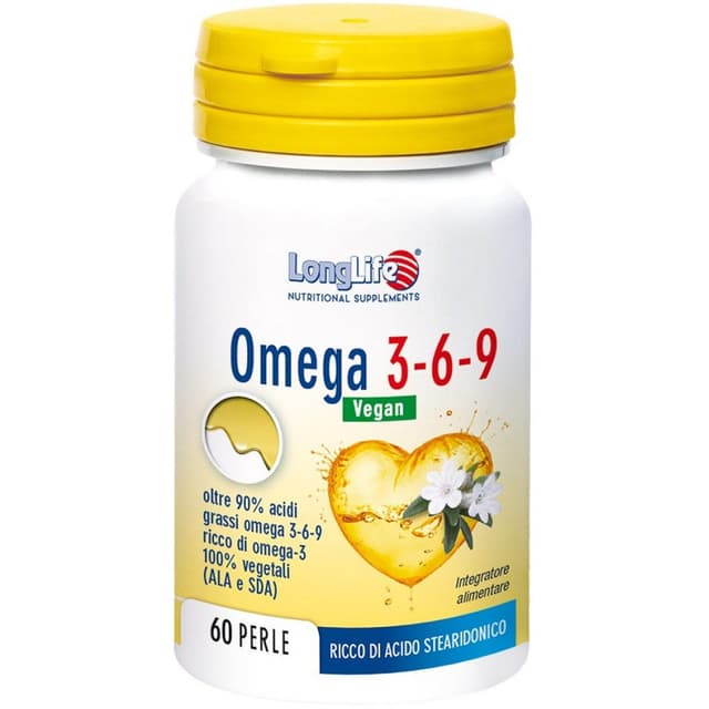 Longlife Omega 3-6-9 Vegan – 750 mg