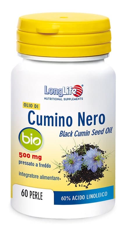 Longlife Olio di Cumino Nero Bio – 60 capsule