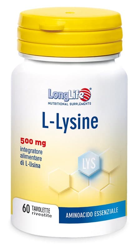 Longlife L-Lysine 500 mg – 60 compresse