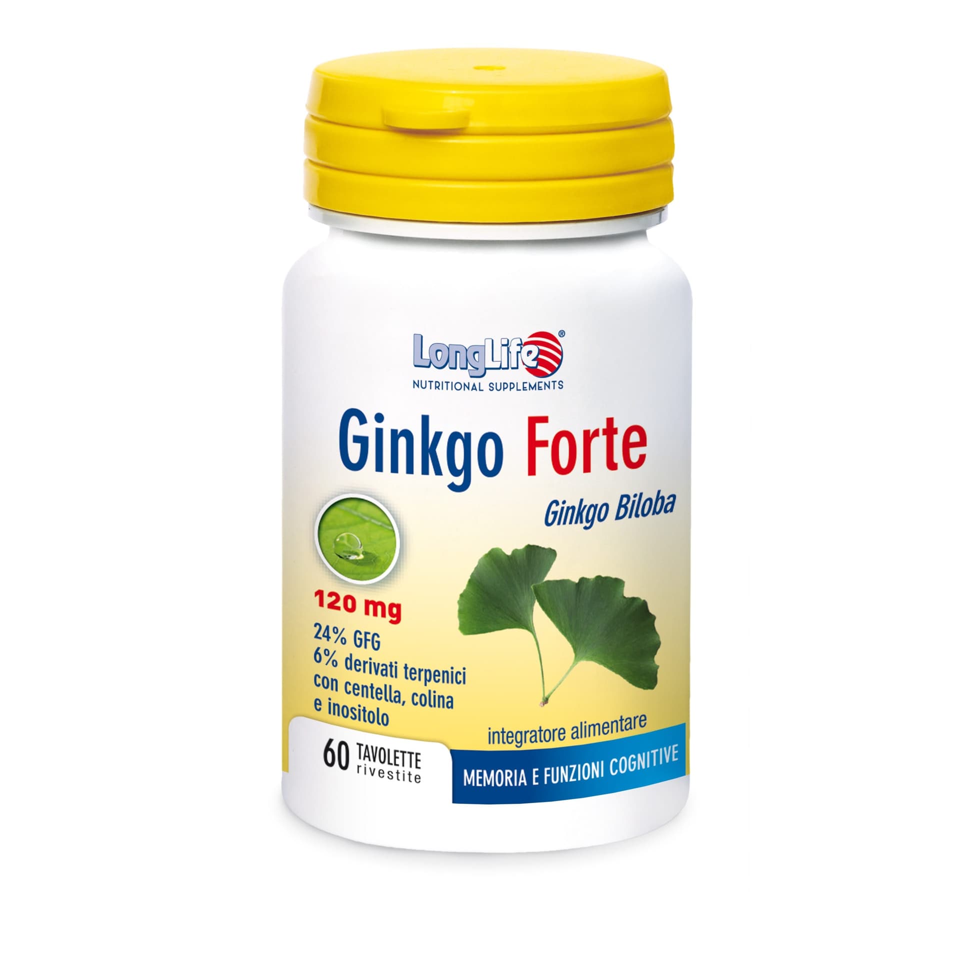 Longlife Ginkgo Forte – 60 compresse