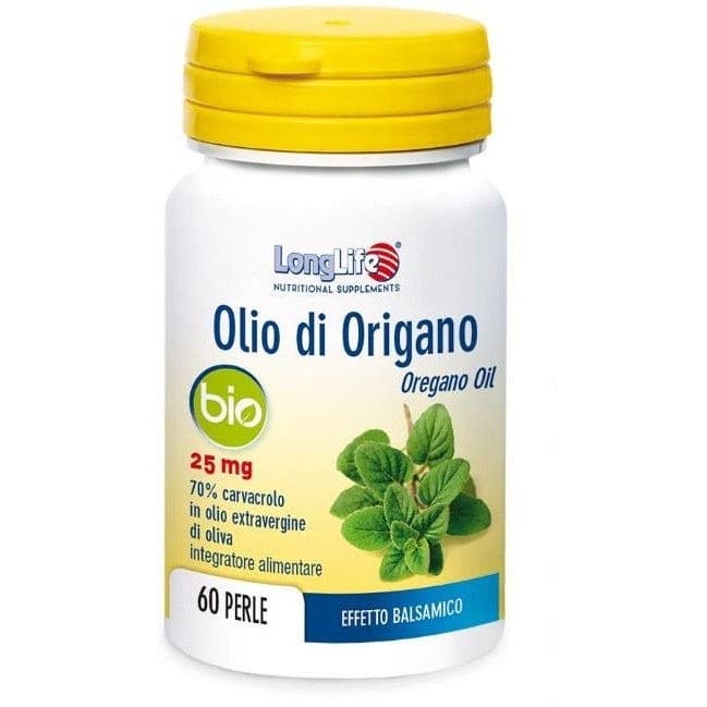 Longlife Olio di Origano Bio – 60 capsule