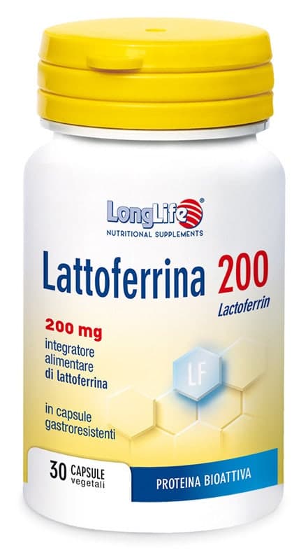 Longlife Lactoferrin 200 – 30 Kapseln