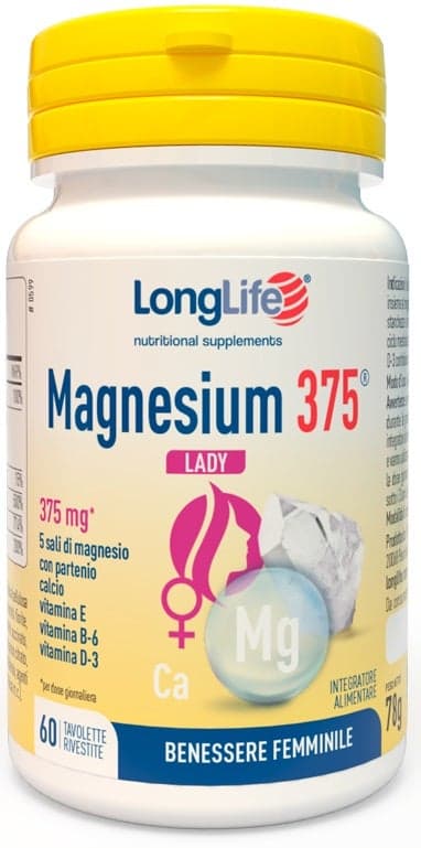 Longlife Magnesio 375 Lady – integratore