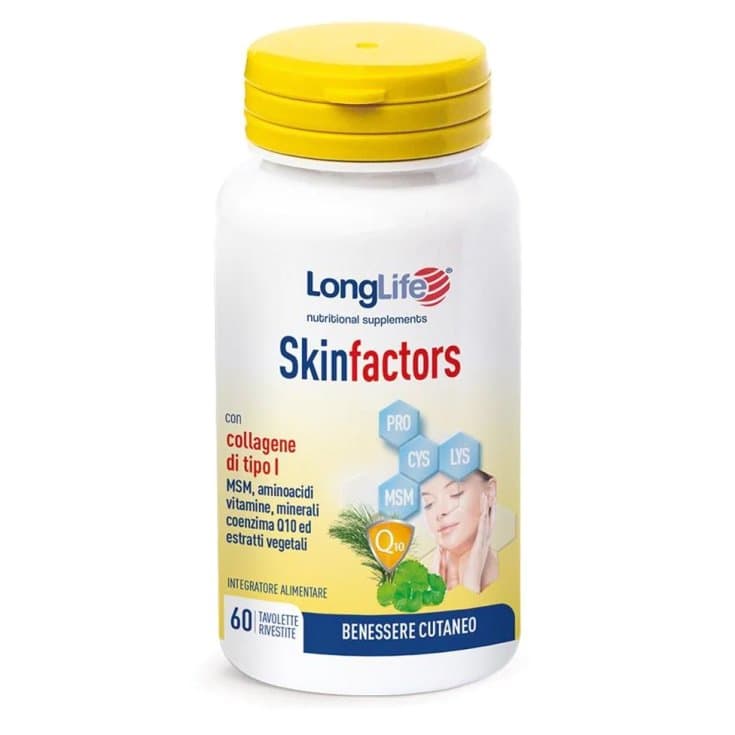 Longlife Skin Factors – 60 Tabletten