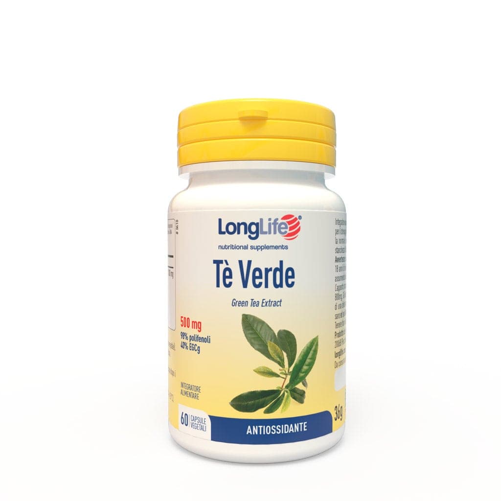 LONGLIFE TE' VERDE 500MG 60CPS