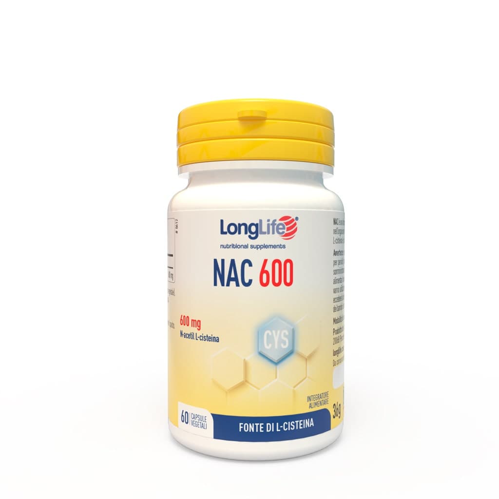 Longlife NAC 600mg – 60 capsule