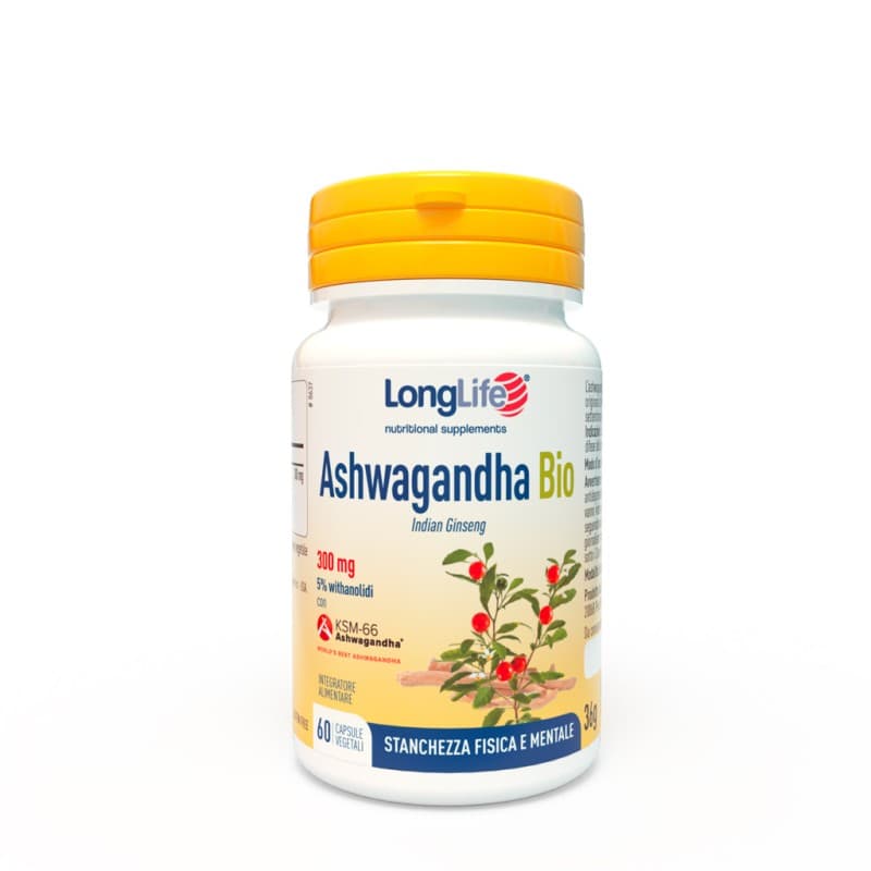 Longlife Ashwagandha Bio 5% – Capsule