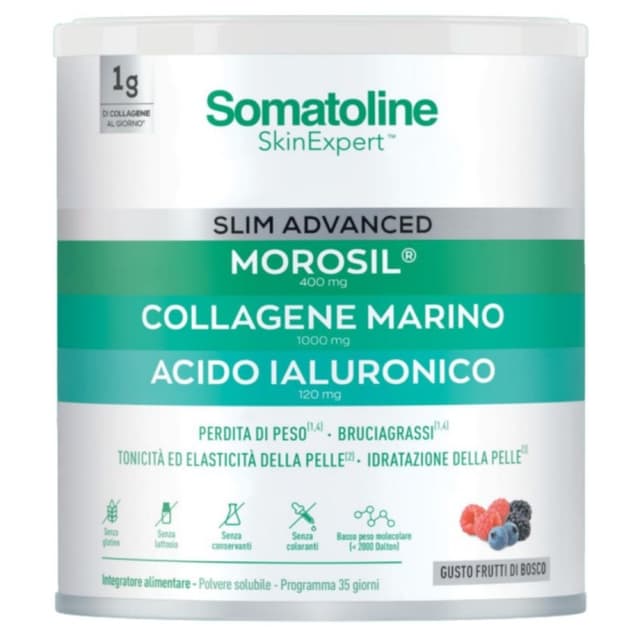 Somatoline Slim Advanced Collagene + Acido ialuronico – 275 g
