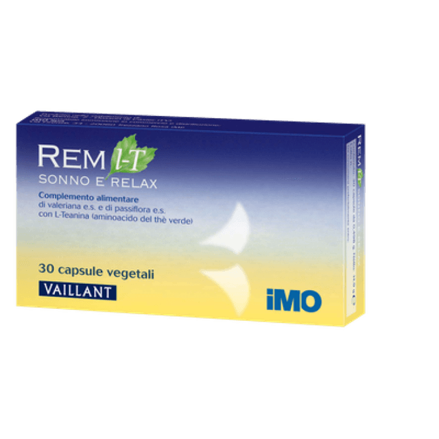 Rem L-T Sonno e Relax L-teanina + Valeriana – 30 capsule