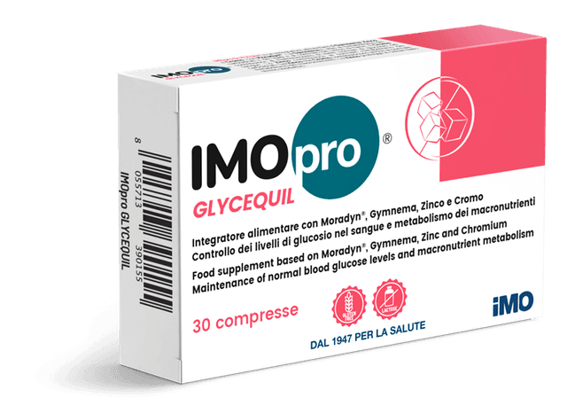 IMOPRO GLYCEQUIL Gymnema 300 mg + Calcio – 30 compresse
