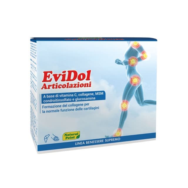 Evidol Articolazioni Collagene + Vitamina C – 30 bustine
