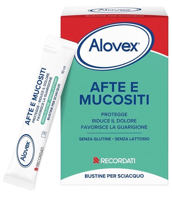 Alovex Afte e Mucositi – 20 bustine