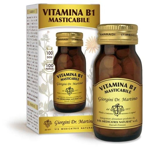 VITAMINA B1 MASTIC 100PAST GIORG