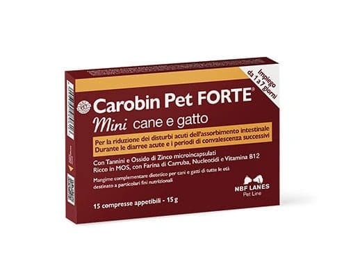 Carobin Pet Forte Mini – 15 compresse