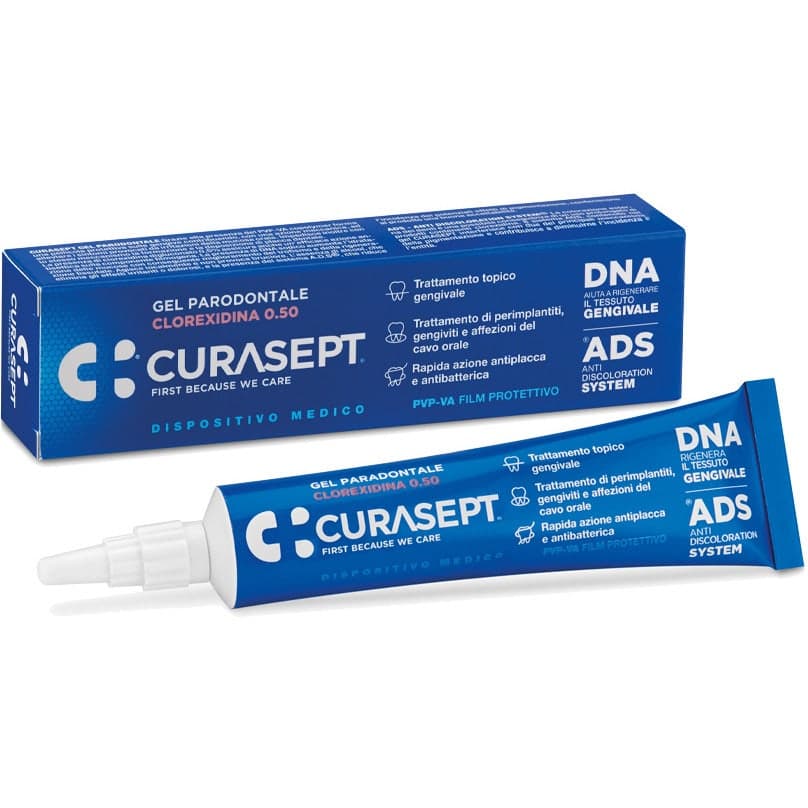 Curasept Zahnpasta 0,5% – Gel dentale ADS DNA