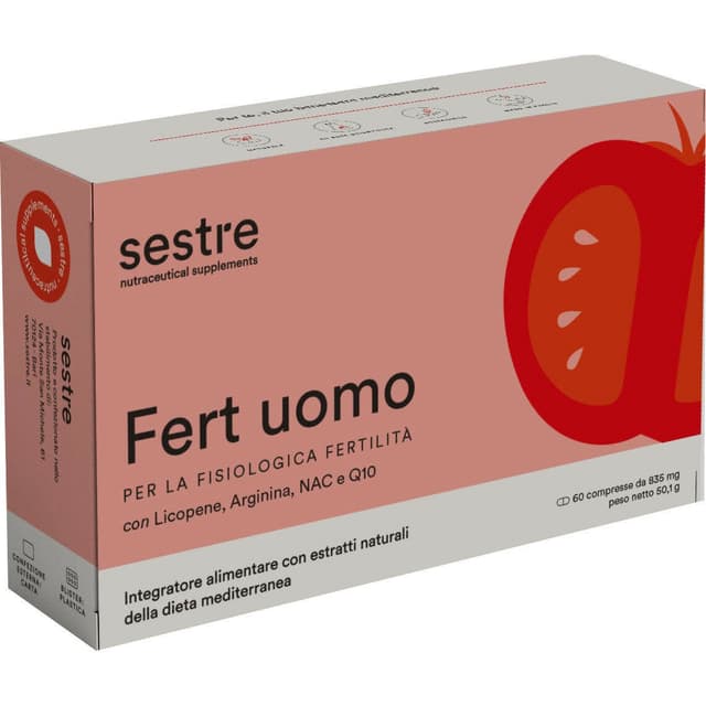 Fert Uomo N-acetilcisteina + L-arginina – 60 compresse