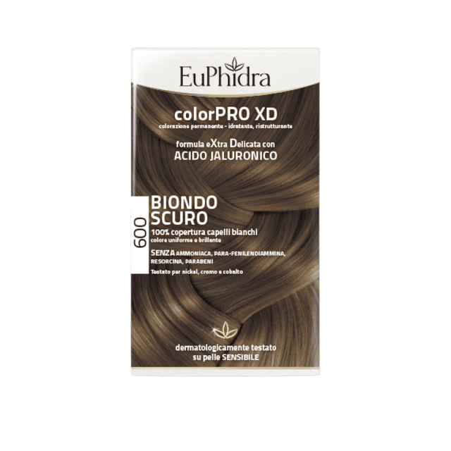 Euphidra ColorPro XD 600 Biondo Scuro – Colorante per Capelli