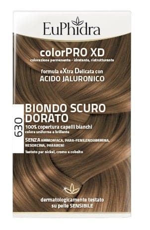 Euphidra ColorPro XD 630 Bio Dor – Colorante per capelli