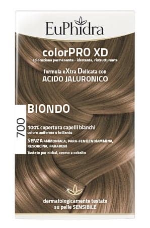 Euphidra ColorPro XD 700 Biondo – Colorante per capelli