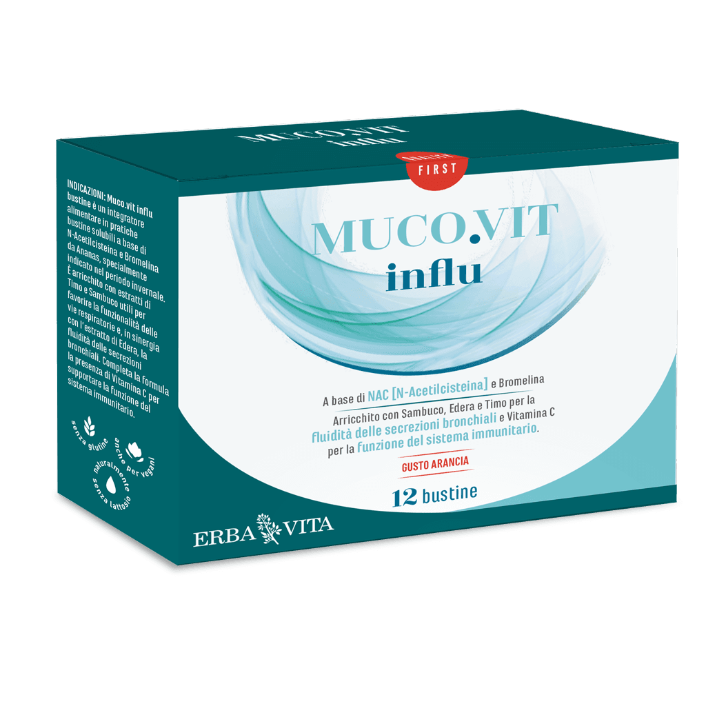 Mucovit Flu – 12 bustine