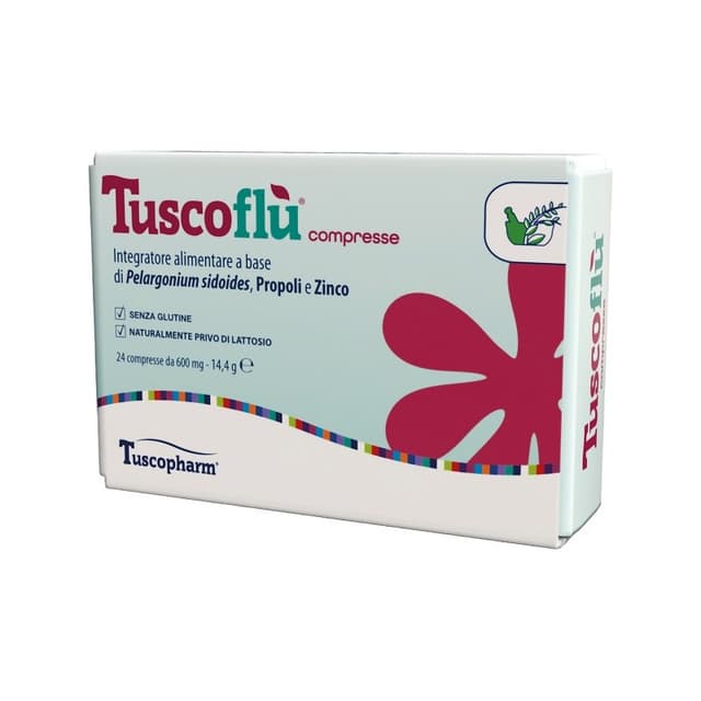 Tuscoflu Zinco 7,5 mg + Propoli – 24 compresse
