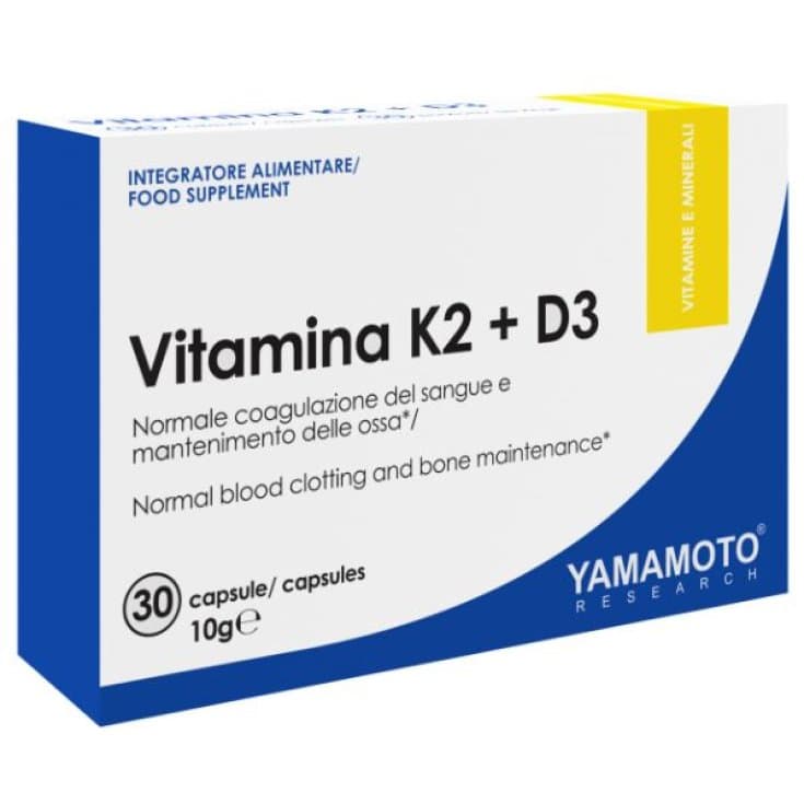 Yamamoto R Vitamin K2+D3 – 30 Kapseln