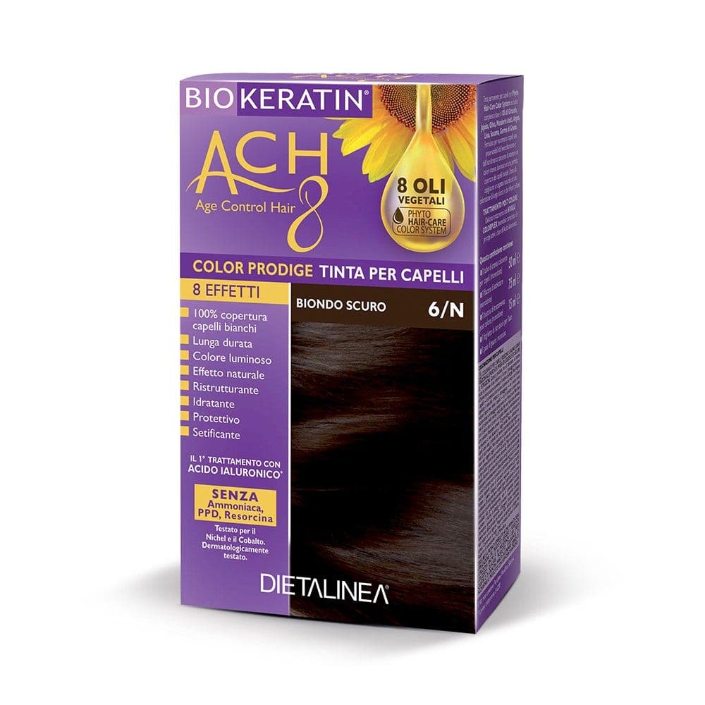 Biokeratin Ach8 – Colorante capelli 6/N Bio