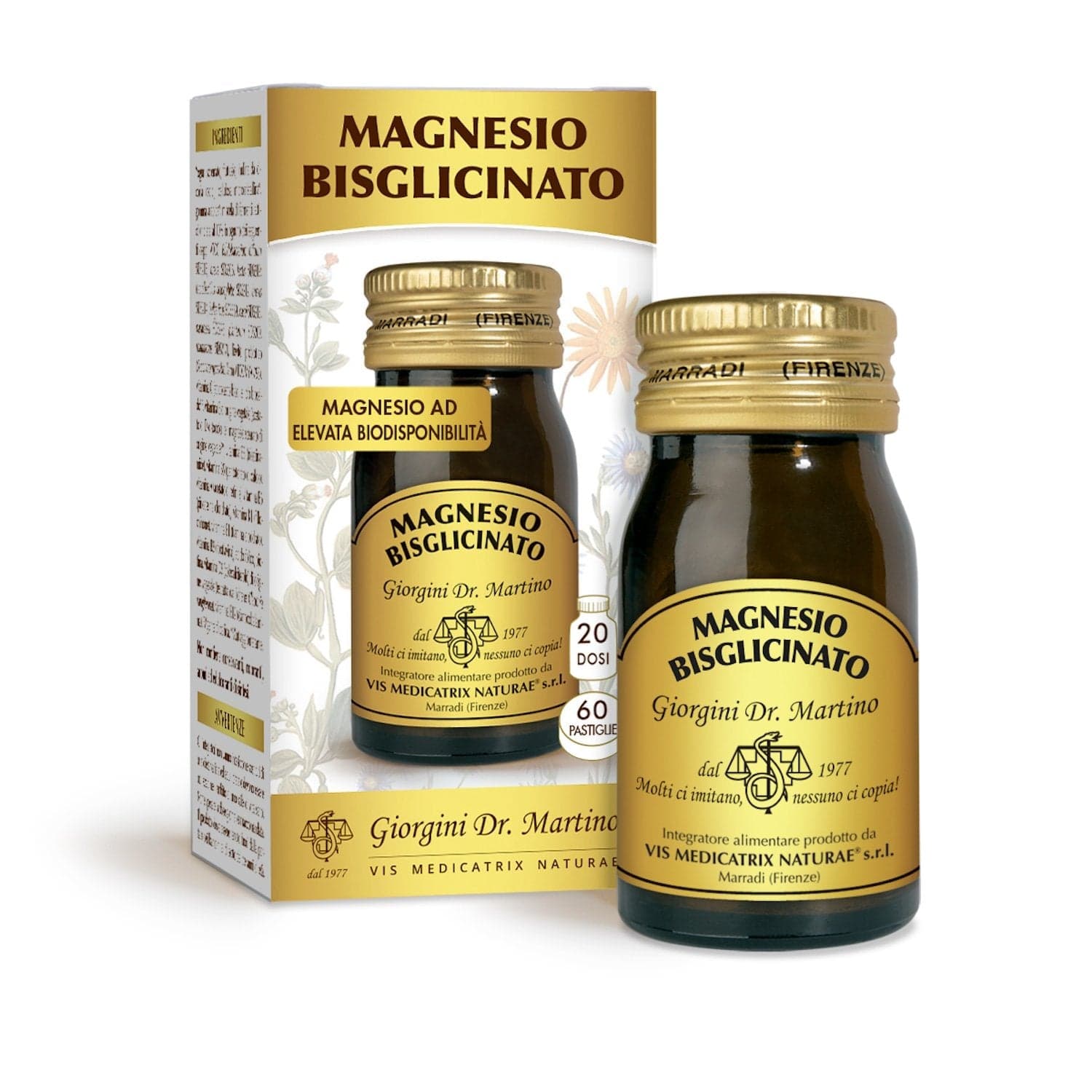 Magnesio Bisglicinato – 180 compresse masticabili