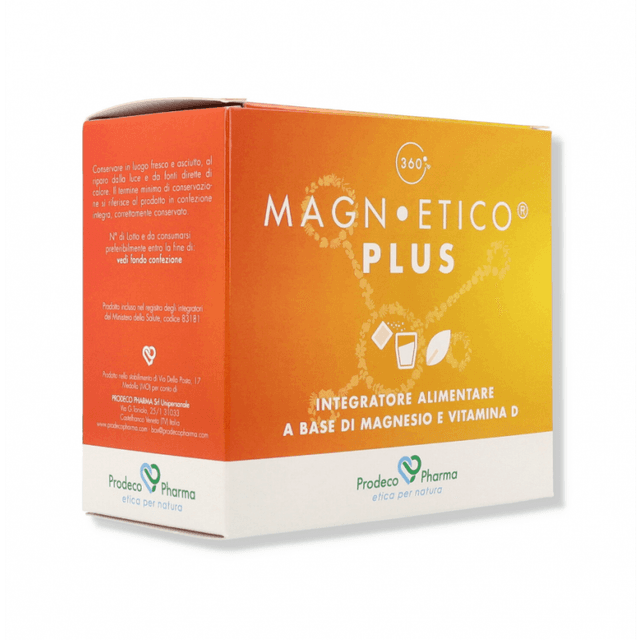 Magnetico Plus Magnesio 3,75 g + Vitamina D3 – 32 bustine