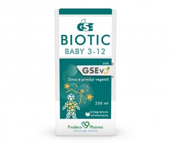 GSE Biotic Baby 3-12 Fermenti lattici probiotici – 250 ml