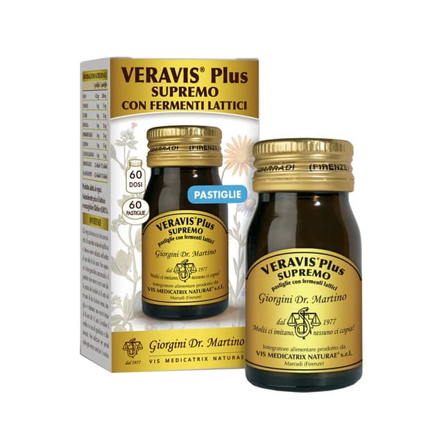Veravis Plus Supreme Lactobacillus Fermentato – 60 pastiglie | Dr. Giorgini