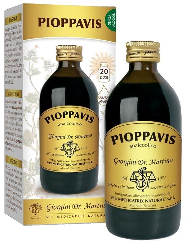 Pioppavis Liquid – 200 ml Senza alcool