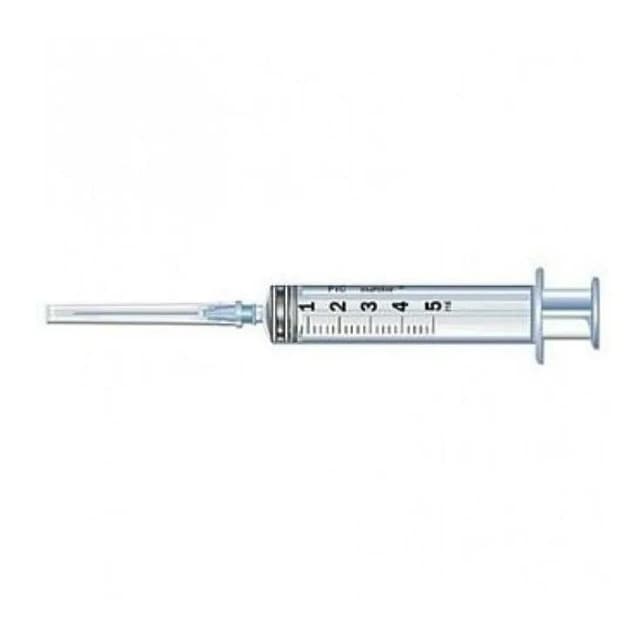 Siringa monouso 5 ml – Ago 23G (mod. 75160)