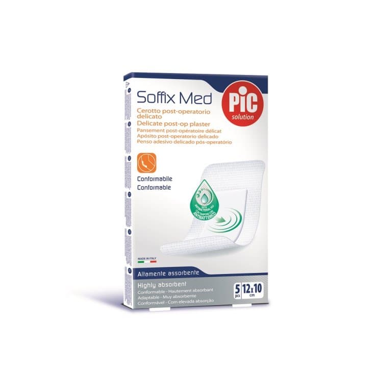 Soffix Med Medicazione sterile – 10×12 cm, 5 pezzi