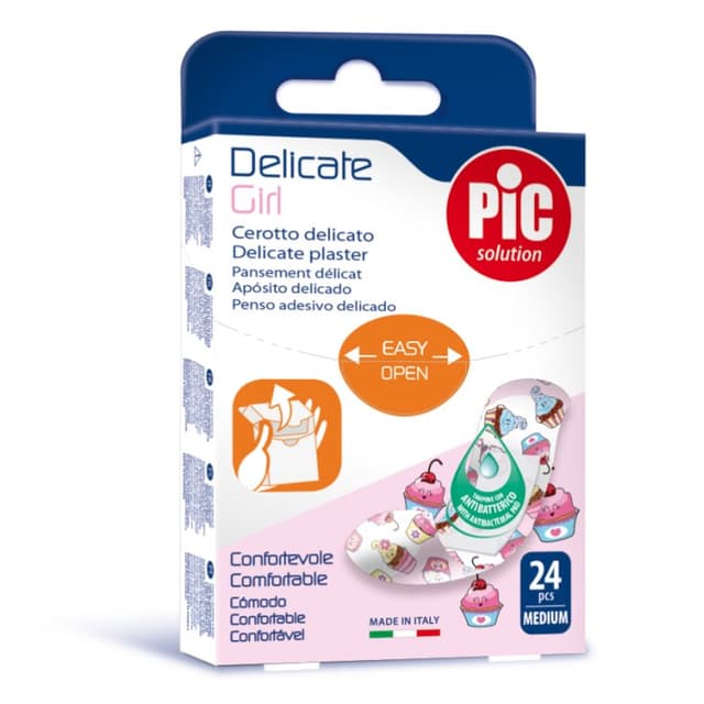 PIC Cerotti Bambina – 20 pezzi, 19 × 72 mm