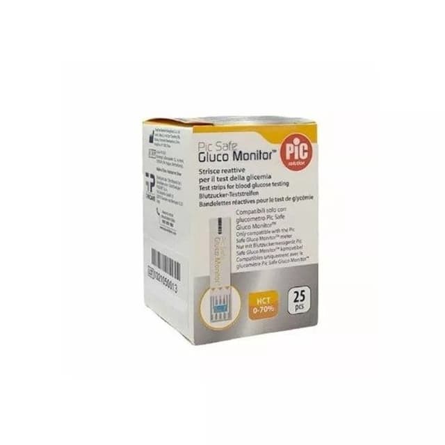 PIC Strisce Reattive Glicemia – 25 pezzi